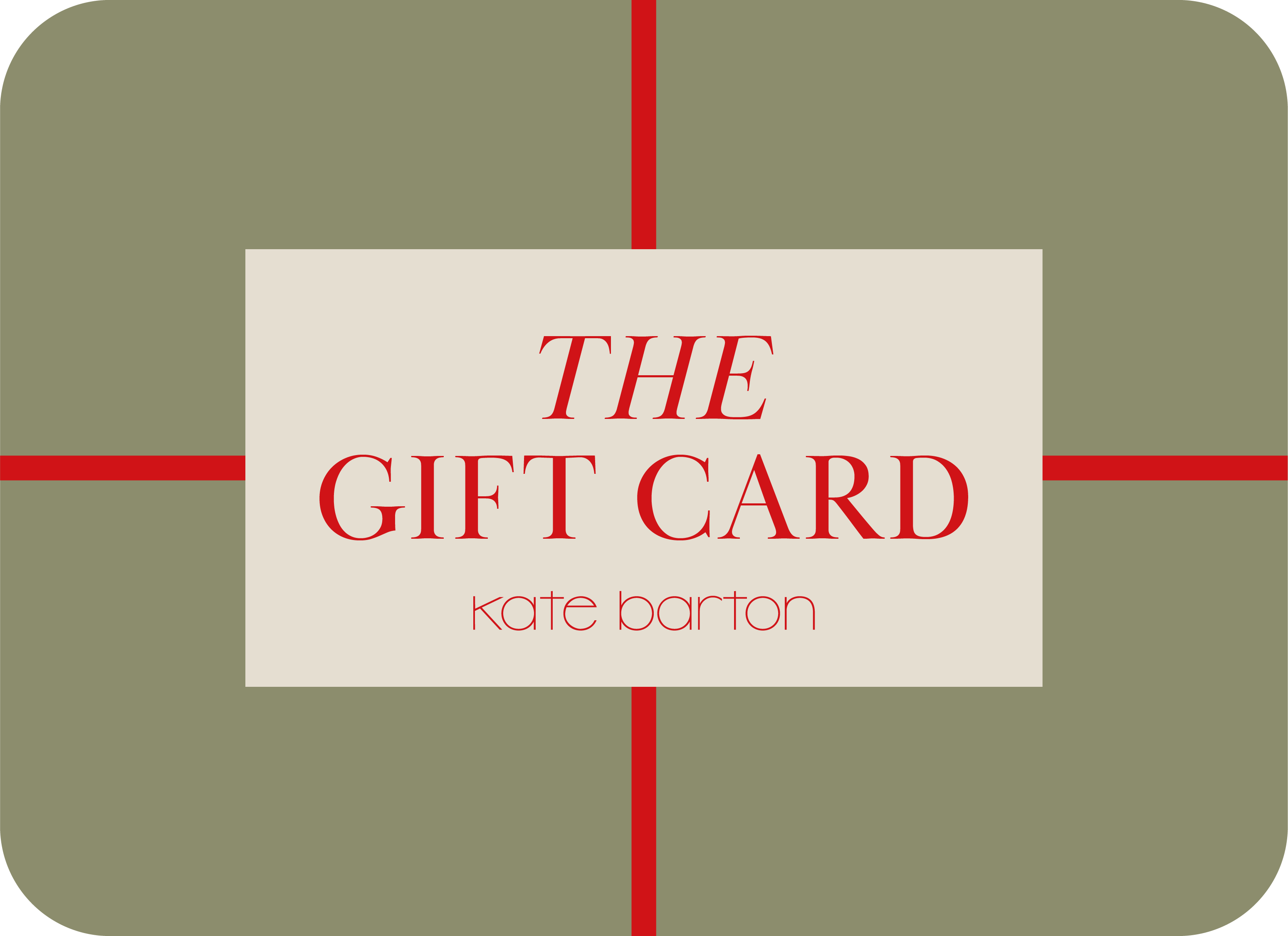 E Gift card