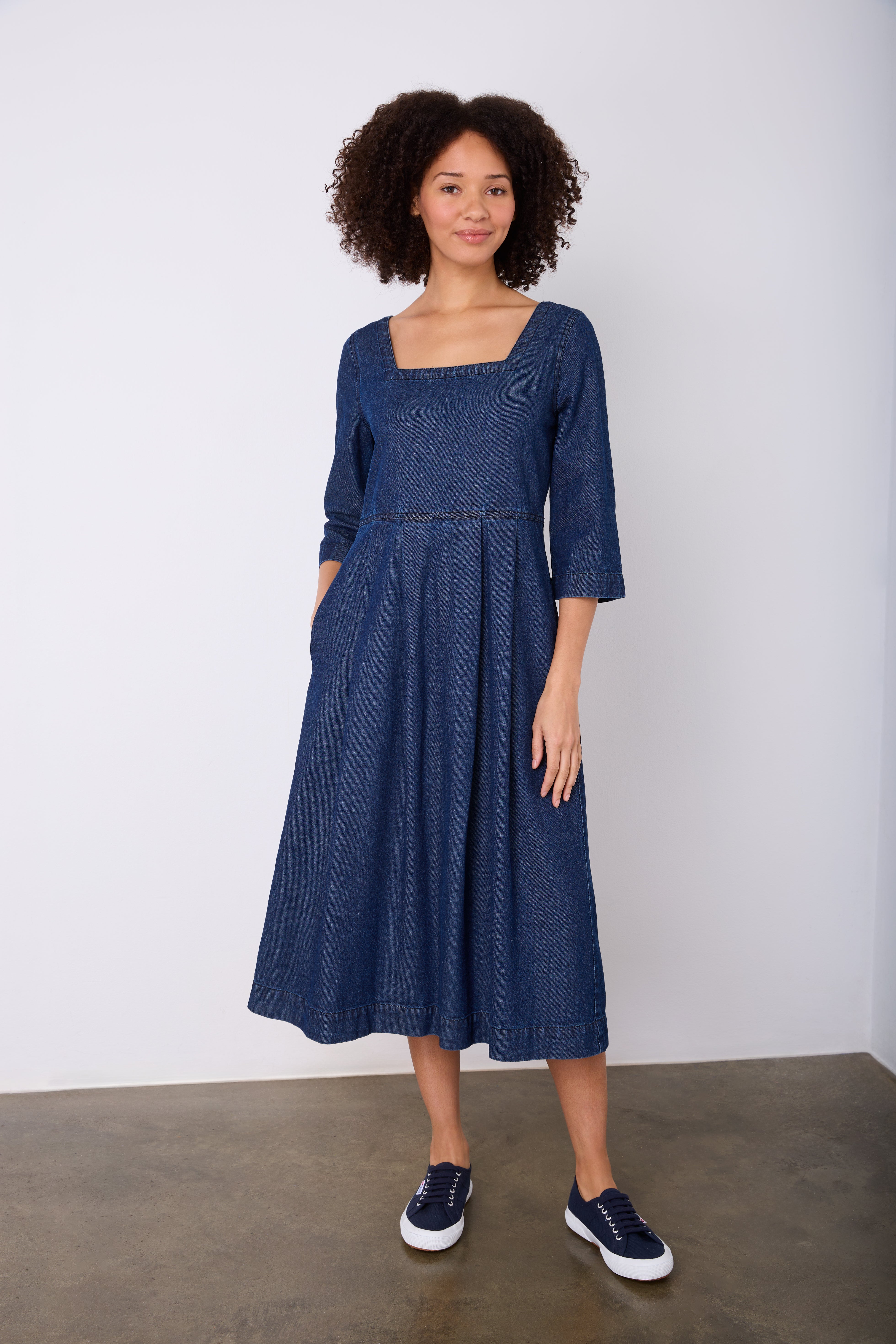 The Denim Margot Dress