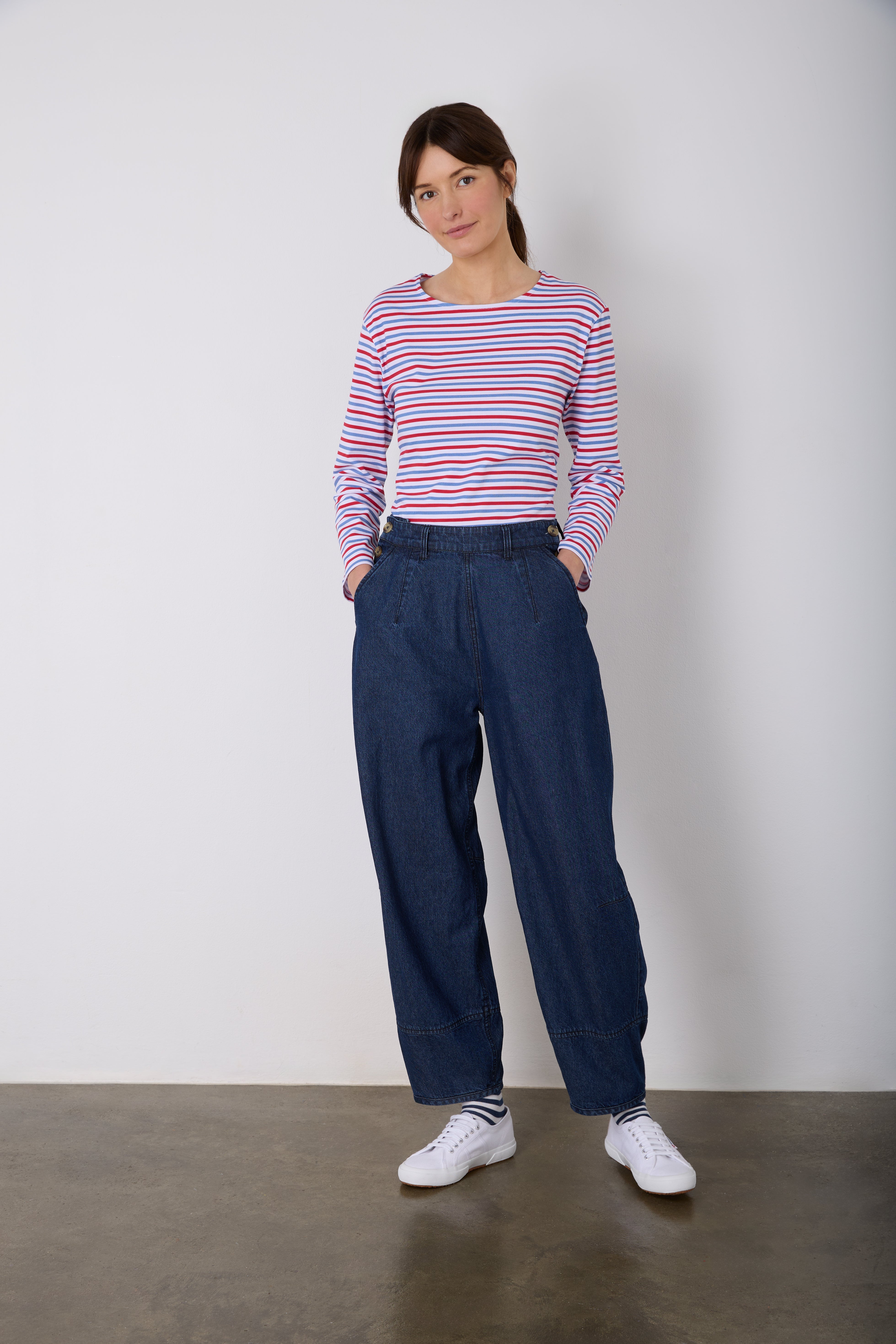 The Denim Lily Trousers