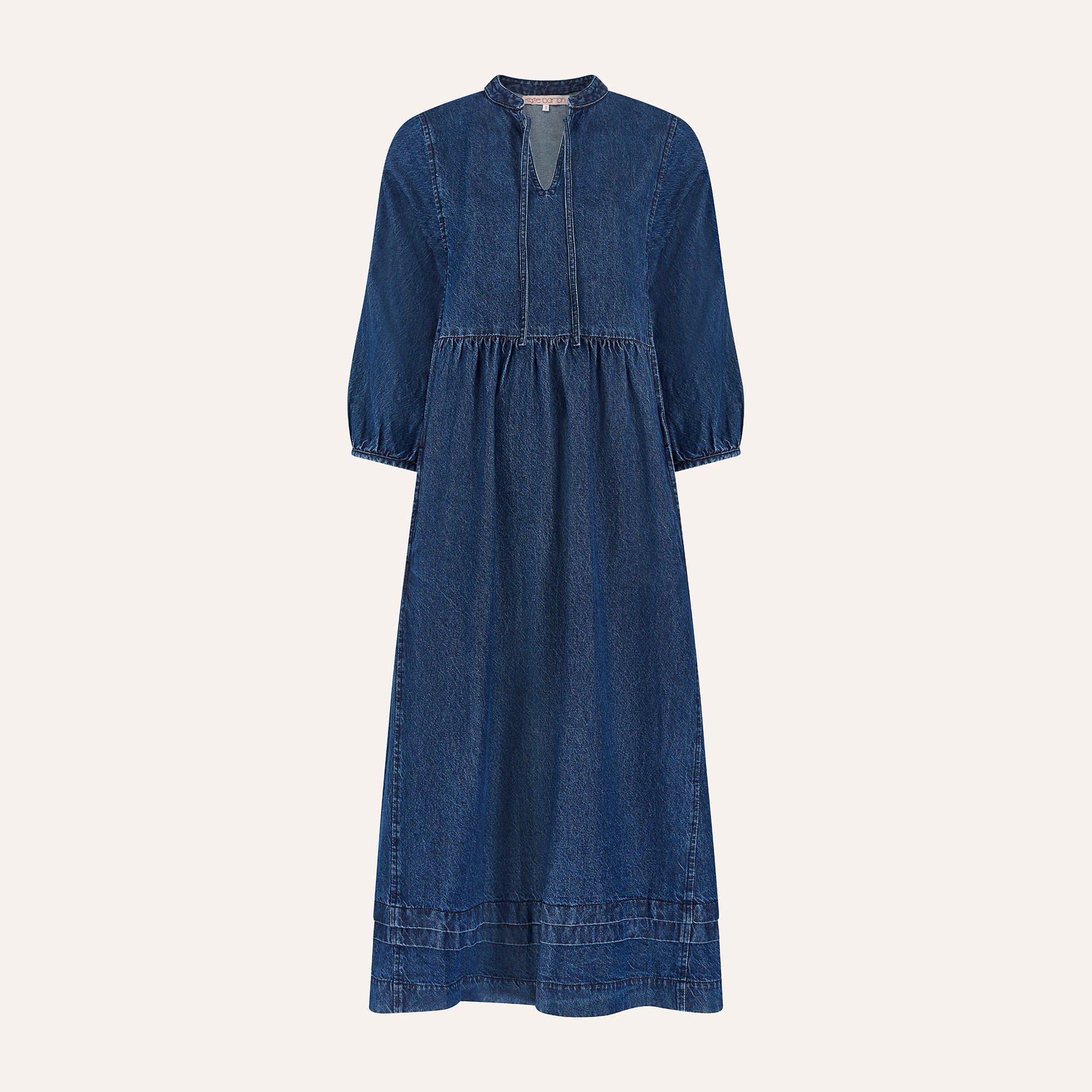 The Denim Tassel Front Dress