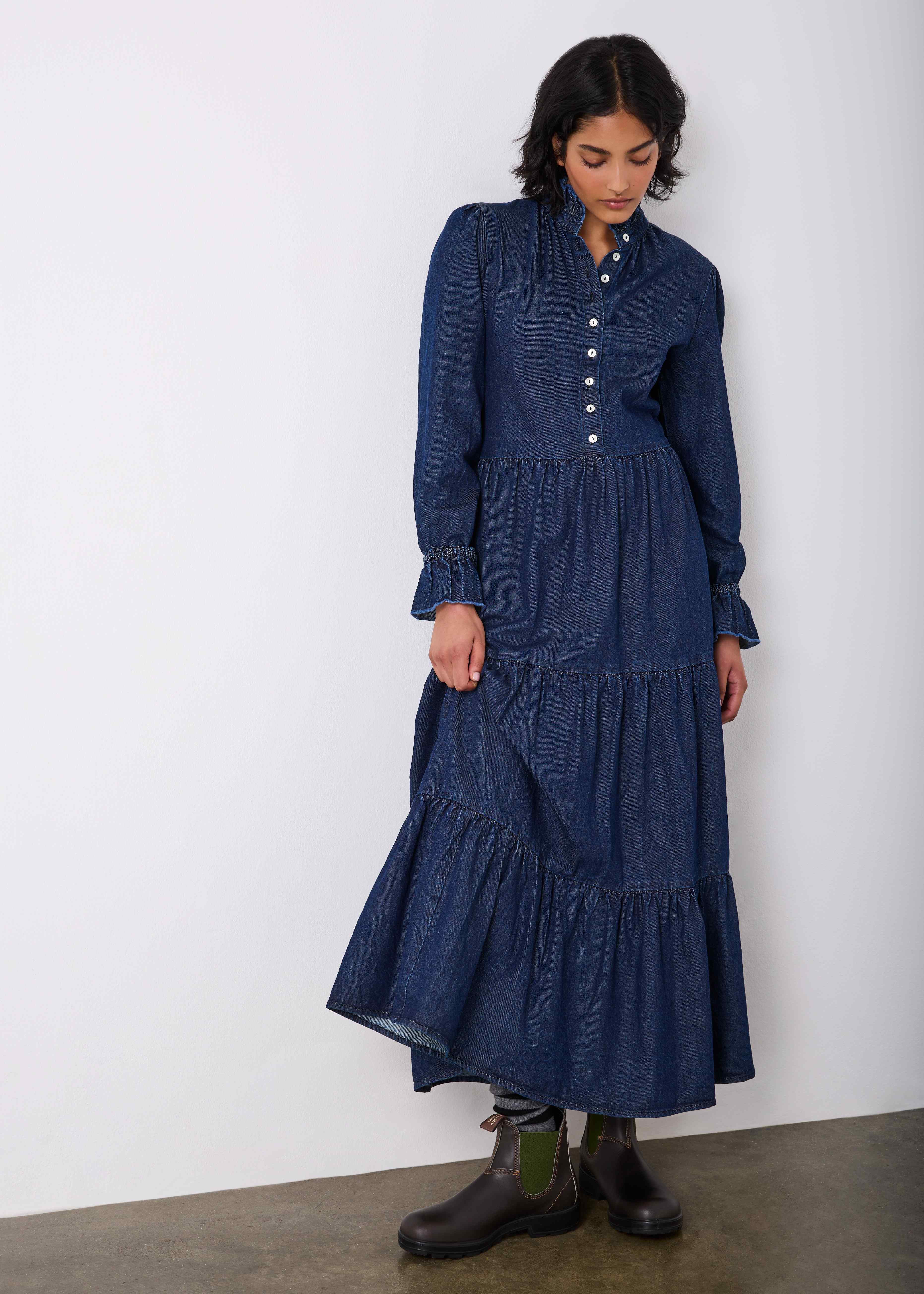 The Denim Agnes Dress