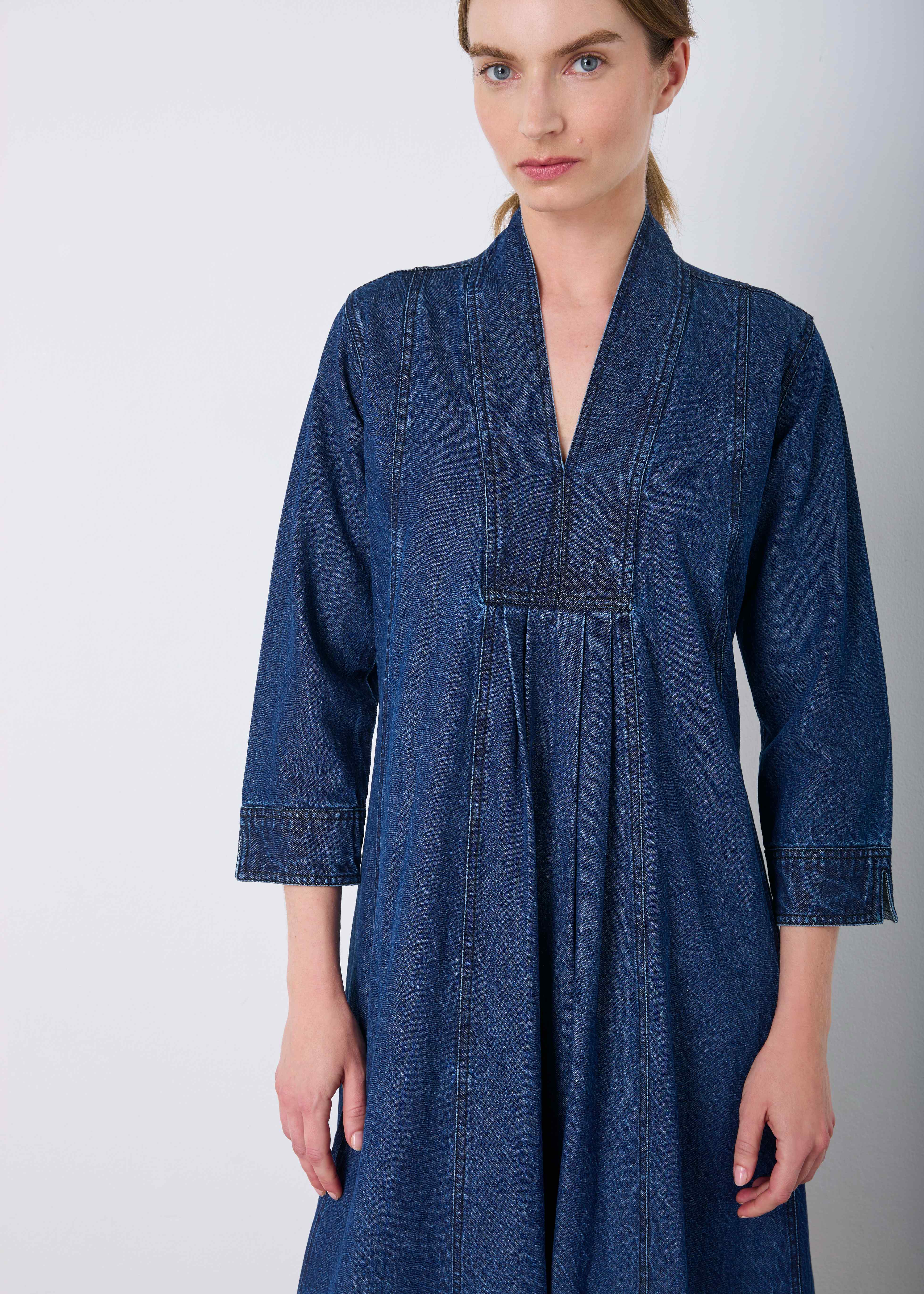 The Easy Denim Dress