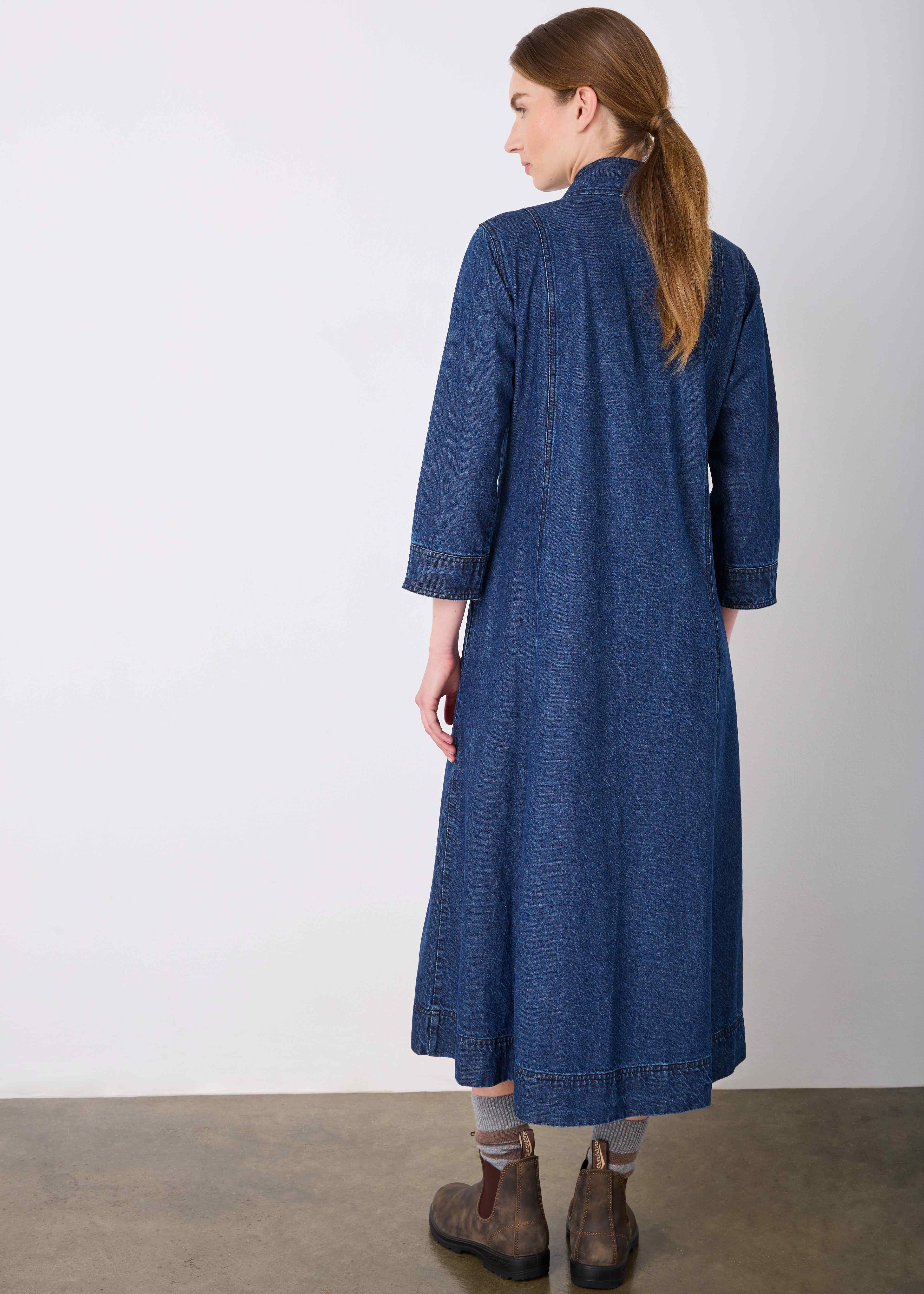 The Easy Denim Dress