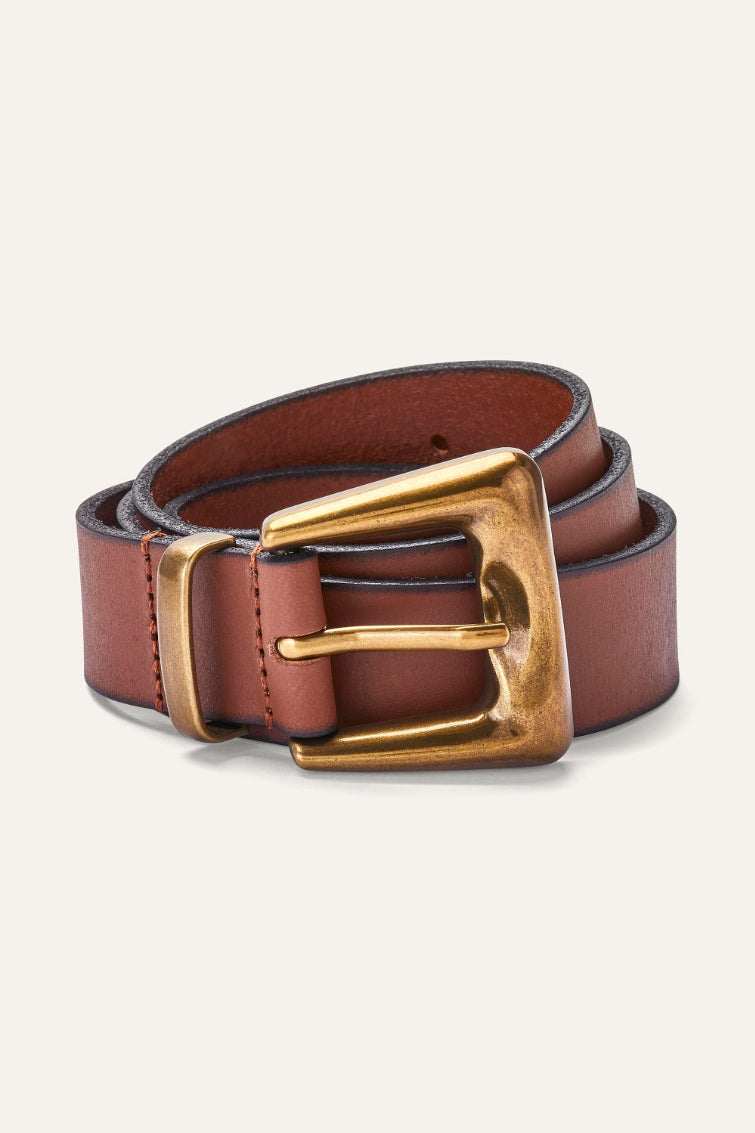 Brown Leather Belt