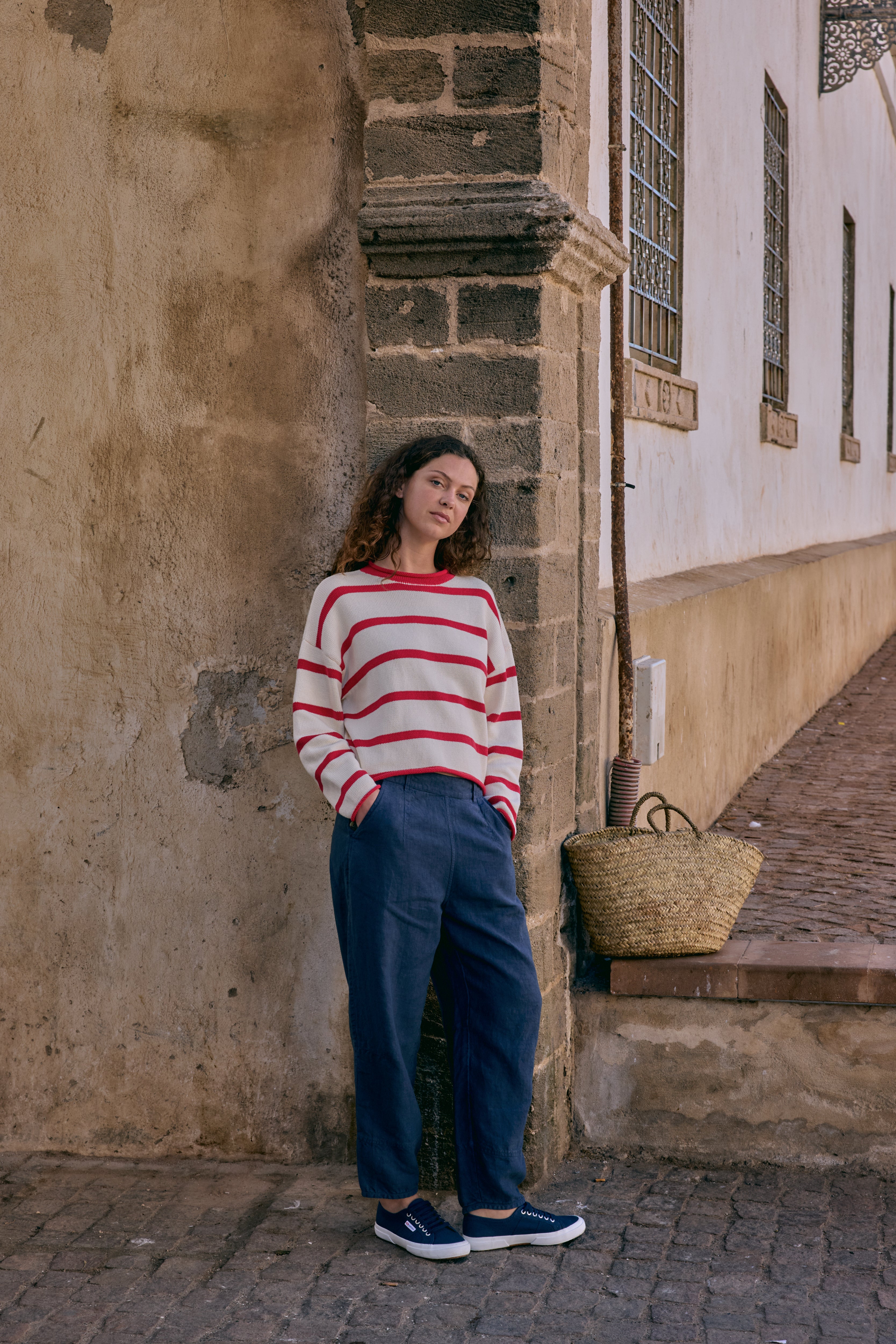 The Denim Lily Trousers