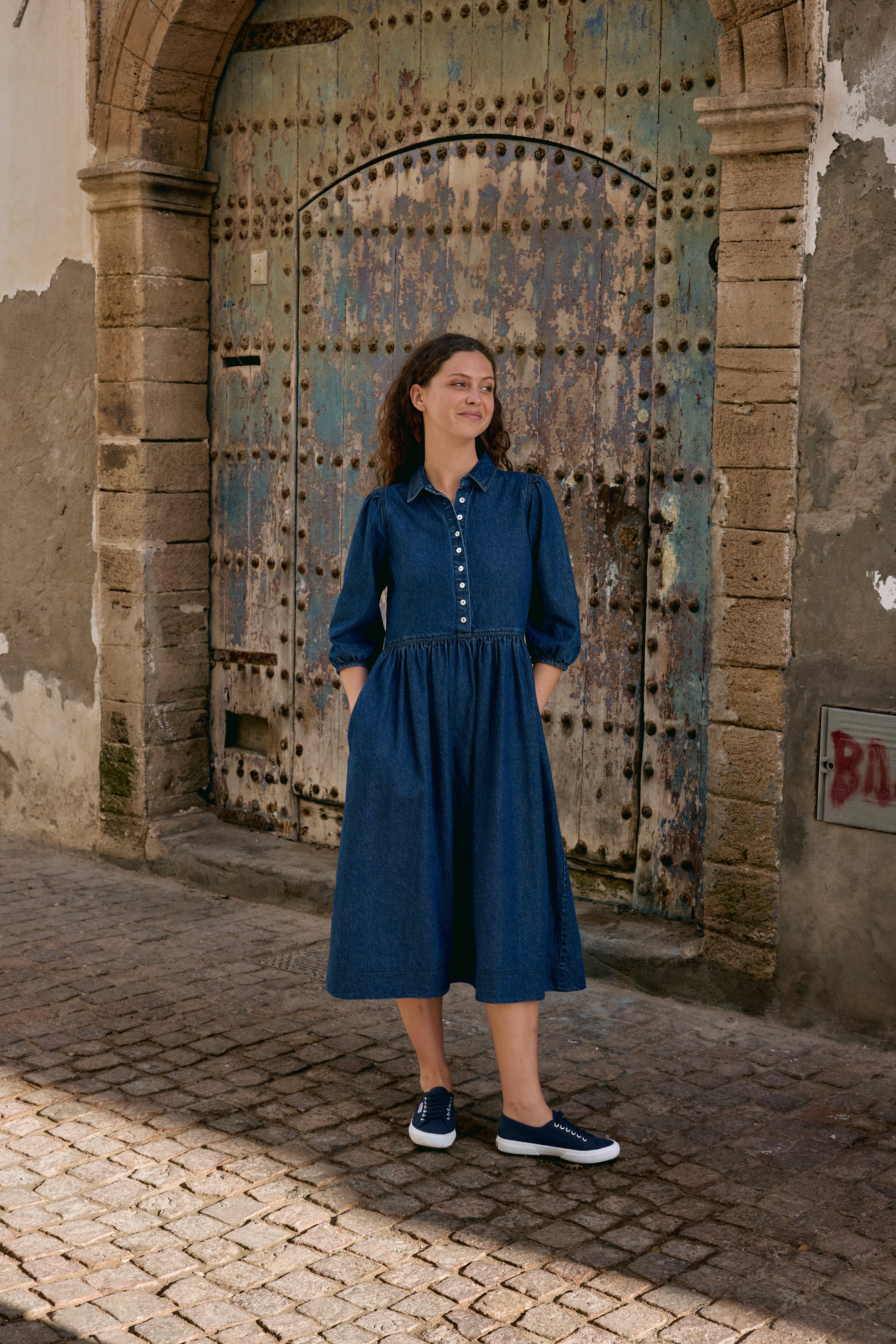 The Denim Phoebe Dress