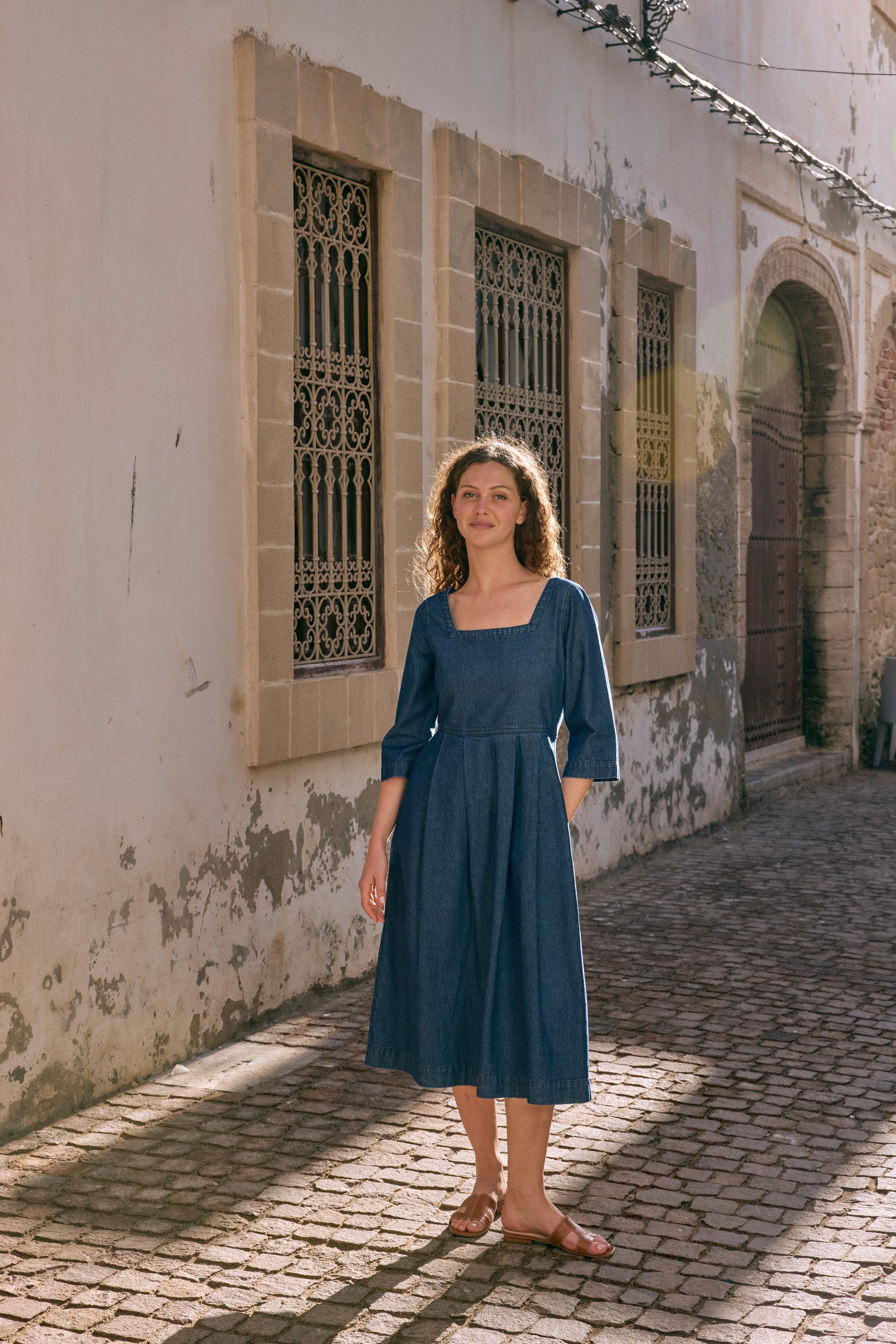 The Denim Margot Dress