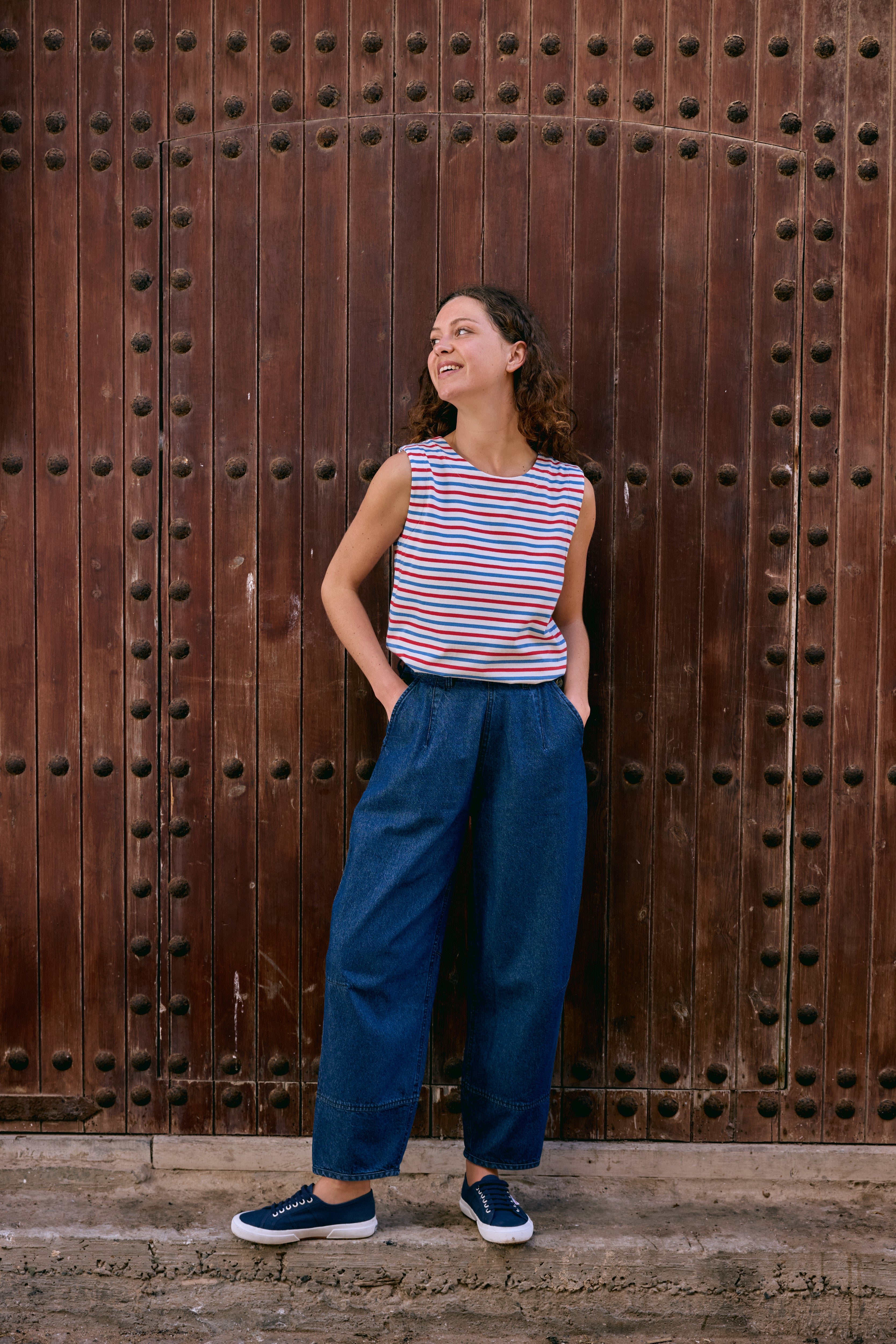 The Denim Lily Trousers