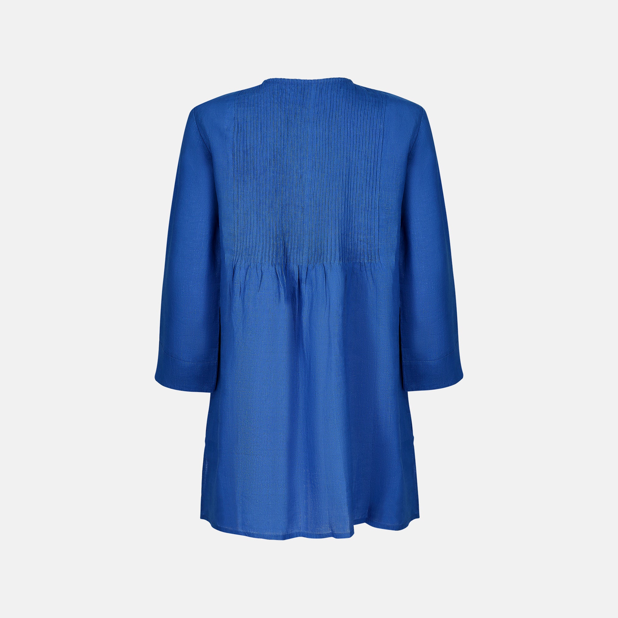 Archive Pintuck Tunic Top Linen